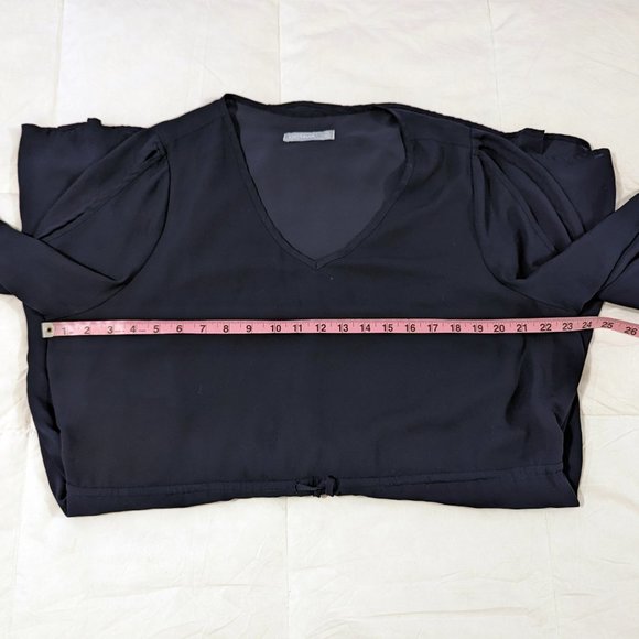 DISCOUNTED FINAL PRICE Octavia Drawstring Waist - Button Split Sleeve Dress - Picture 6 of 9